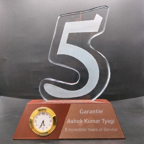 Five Crystal Award